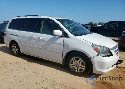 2006 Honda Odyssey Exl z USA, uszkodzony, nr VIN 5FNRL38706B038419